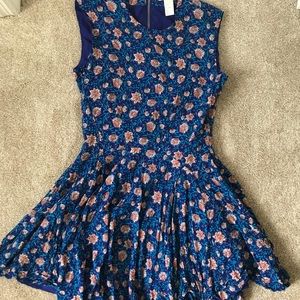 Floral mini dress